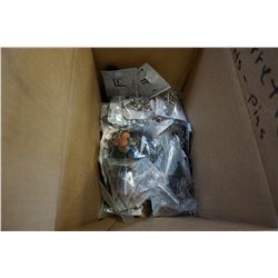 BOX OF PINS AND BROACHES
