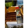Image 1 : BOX LOT OF 50s AND 60s DIE CAST CARS W/ DISPLAY RACKS