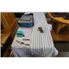 Image 1 : NEW BACKPACK, WHITE SOX JERSEY, KNIFE SET, AND IMAGE 3D