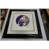Image 1 : FRAMED BRYAN TROTTIER SIGNED PRINT ON BOARD W/ COA