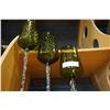 Image 1 : 3 STEP TWISTED GLASS CANDLE HOLDERS
