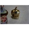 Image 3 : VANITY MIRROS, METAL ELEPHANT, AND PEGGYS COLLECTION STATUE