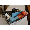 Image 1 : JIM BEAM DECANTER, WOODEN TRUCKS FLASHLIGHTS, AND MORE
