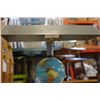 Image 3 : ART DECO SPINNING METAL GLOBE DESK LAMP