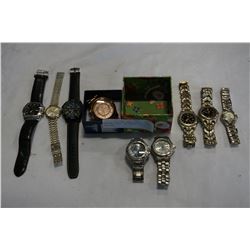 LOT OF WATCHES INCLUDING MICHAEL KORS TAG HEUER, GT, AND MORE