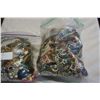 Image 4 : 3 LARGE BAGS OF JEWELLERY