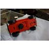 Image 3 : VINTAGE SANTA RACECAR TOY - WORKING