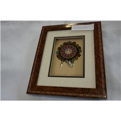 LIMITED EDITION SHADOW BOX W/ STERLING SILVER BY KENNETH BANKS SPOTTED SUNSHIELD