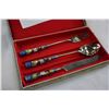 Image 2 : CLOISONNE KNIFE FORK AND SPOON