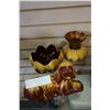 Image 1 : LOT OF YELLOW BLUE MOUNTAIN POTTERY