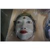 Image 2 : 3 PAINTED BELANESE WOOD MASKS
