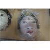 Image 3 : 3 PAINTED BELANESE WOOD MASKS