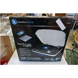 INNOVATIVE TECHNOLOGY USB TURNTABLE