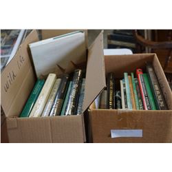 2 BOXES OF COFFEE TABLE BOOKS