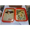 Image 2 : BOX OF RECORDS AND COCA COLA TINS