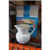 Image 1 : LOT OF STUDIO NOVA TENDER BLOOM OVEN TO TABLE DISHES AND PITCHER AND BOWL