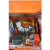 Image 1 : TRAY OF VINTAGE COLLECTIBLES, PENS, CHINA