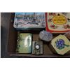 Image 4 : TRAY OF VINTAGE TINS