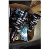 Image 1 : BOX OF KIDS TOY CARS, MONSTER HIGH, STAR WARS, ETC