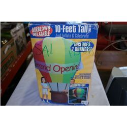 AS NEW HOT AIR BALOON INFLATABLE