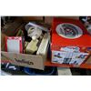 Image 1 : MAGIC BULLET MIX SYSTEM AND BOX OF HOUSEWARES