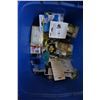 Image 4 : BLUE TOTE OF SHOP SUPPLIES - MOSTLY NEW IN PACKAGE