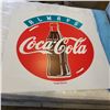 Image 1 : COCA COLA SIGN, 4FT X 4FT SIGN