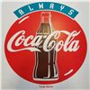 Image 2 : COCA COLA SIGN, 4FT X 4FT SIGN