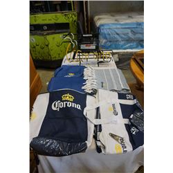 CORONA NEON LIGHT AS IS AND CORONA BAG
