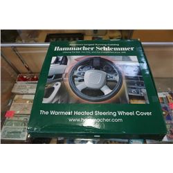 AS NEW HAMACHER SCHEMMER HEATED STERING WHEEL COVER