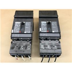 (2) SQUARE D POWER PACT HJ 060 CIRCUIT BREAKER