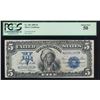 Image 1 : 1899 $5 Chief Silver Certificate PCGS 50