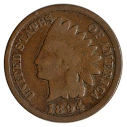 1894 Double Die Indian Cent