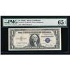 Image 1 : 1935E $1 Silver Certificate Star Note PMG 65EPQ