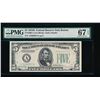 Image 1 : 1934D $5 Boston Federal Reserve Note PMG 67EPQ