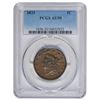 Image 1 : 1833 Large Cent PCGS AU50