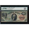 Image 1 : 1869 $1 Legal Tender Note PMG 25