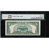 Image 2 : 1950B $5 Boston Federal Reserve Star Note PMG 63EPQ