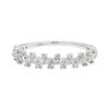 Image 2 : 0.5 ctw Diamond Ring - 14KT White Gold