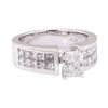 Image 1 : 2.23 ctw Diamond Ring - 14KT White Gold