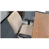 Image 3 : Wood & Metal 5 Drawer Desk w/ Rolling Chair