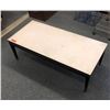 Image 1 : Wood Base Coffee Table