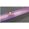 Image 2 : Long Purple Wooden Bench