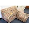 Image 1 : Qty 3 Upholstered Chairs