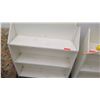 Image 3 : Qty 3 White Wood 3 Tier Shelves