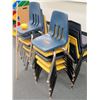 Image 1 : Qty 20 Plastic & Metal Chairs
