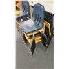 Image 2 : Qty 20 Plastic & Metal Chairs