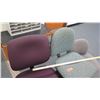 Image 3 : Qty 3 Office Chairs - 2 on Wheels