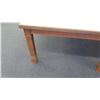 Image 2 : Wood Table w/ White Top 44.5"L x 38"W x 22.5"H
