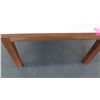 Image 2 : Square White & Wood Table